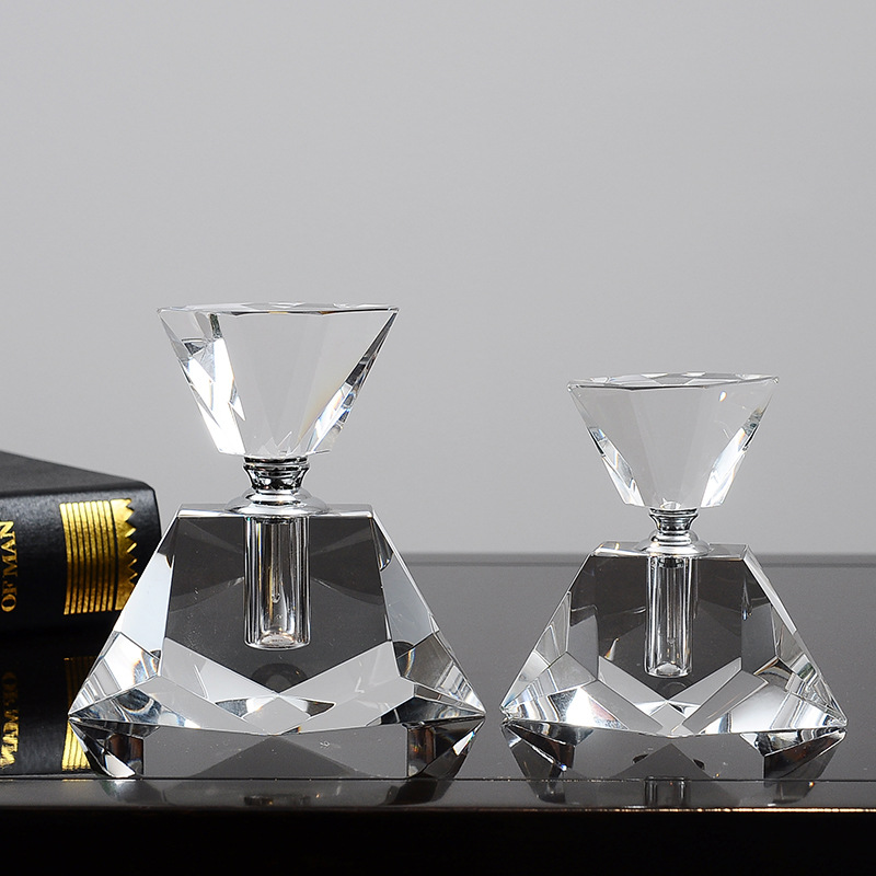Collectible Vintage Wine - Vintage Avrupa Kristal Parfüm Şişesi Premium
