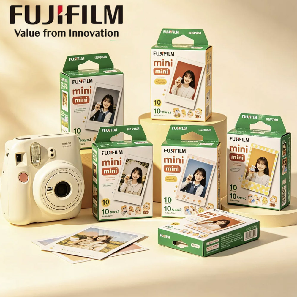 Super 8 Film Reel - 10/20/40/60/80/100 Yaprak Fujifilm Instax Mini Film