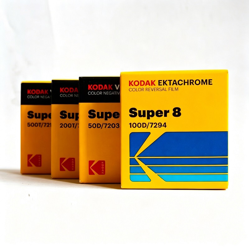 Super 8 Film Reel - 1-3 Adet Kodak 50D/7203 200T Vision3