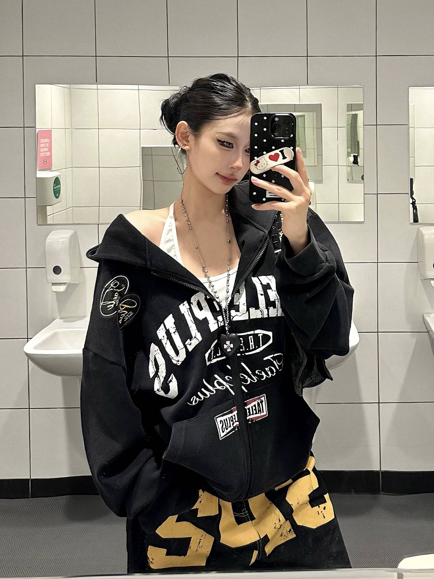 Vintage Zip Hoodie - Unsiex Kapşonlu Kazak 2026 Sonbahar Unisex