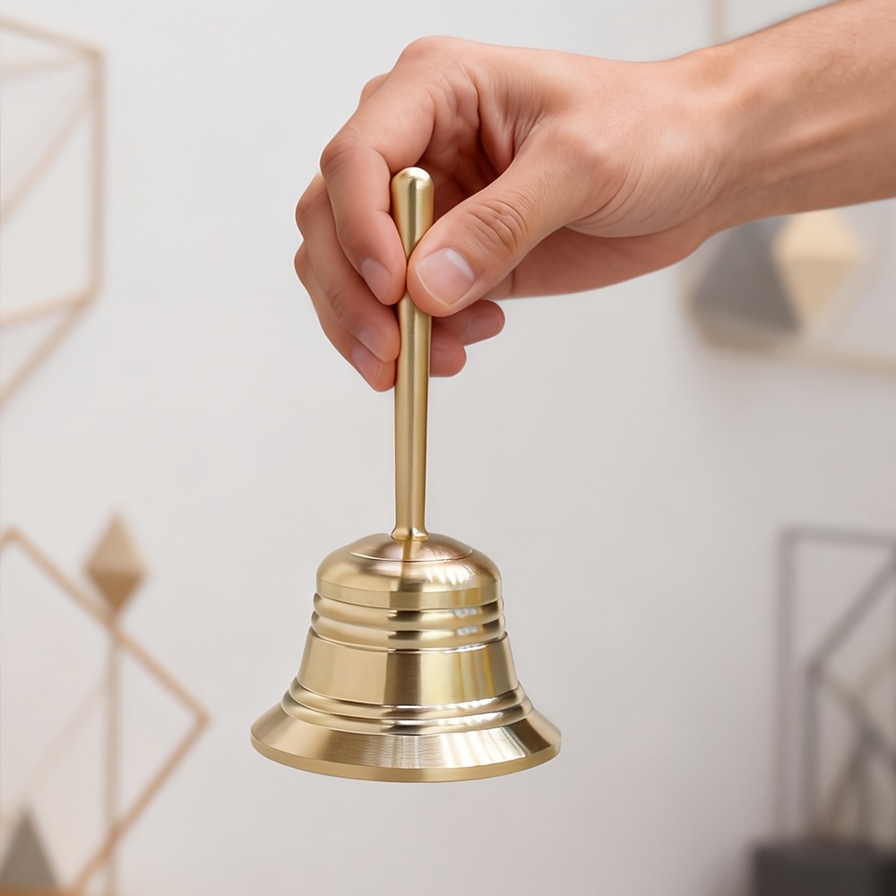 Vintage Collectible Bells - Pirinç El Krank Zili Retro Dekoratif