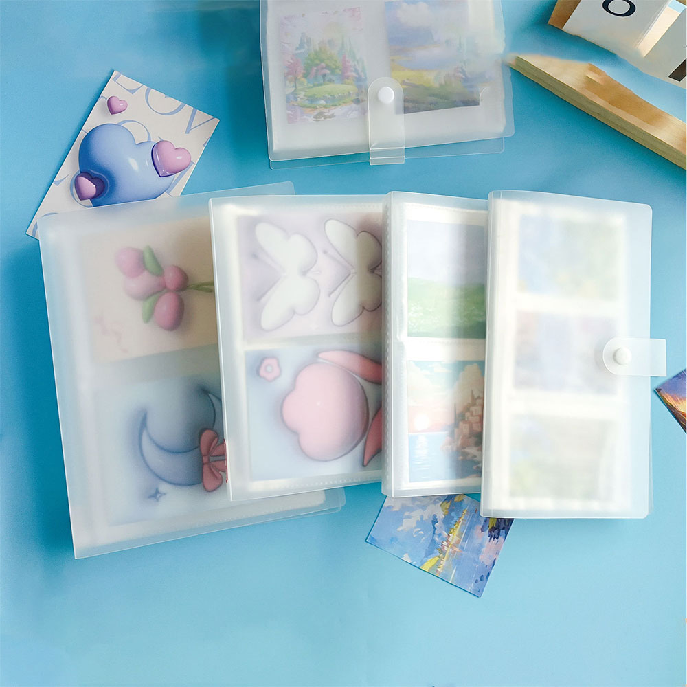 Polaroid Photo Album - Kpop Şeffaf Fotoğraf Albümü Mini Polaroid