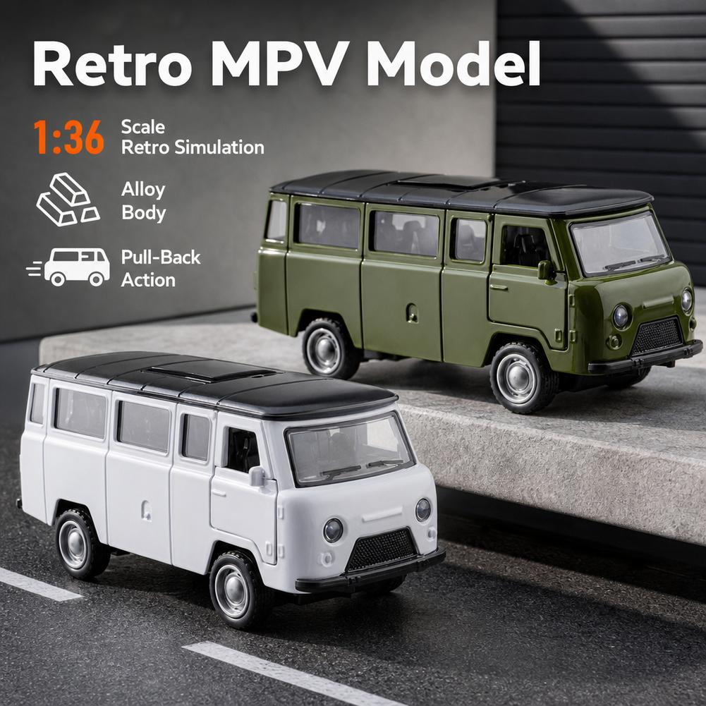 Vintage Toys Collector - Vintage Alaşım Model Araba Minyatür Van