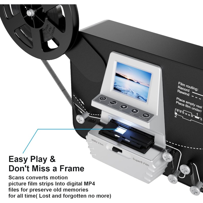 8mm ve Super 8 Filmden Dijital - Super 8 Film Reel incelemesi ve fiyatı