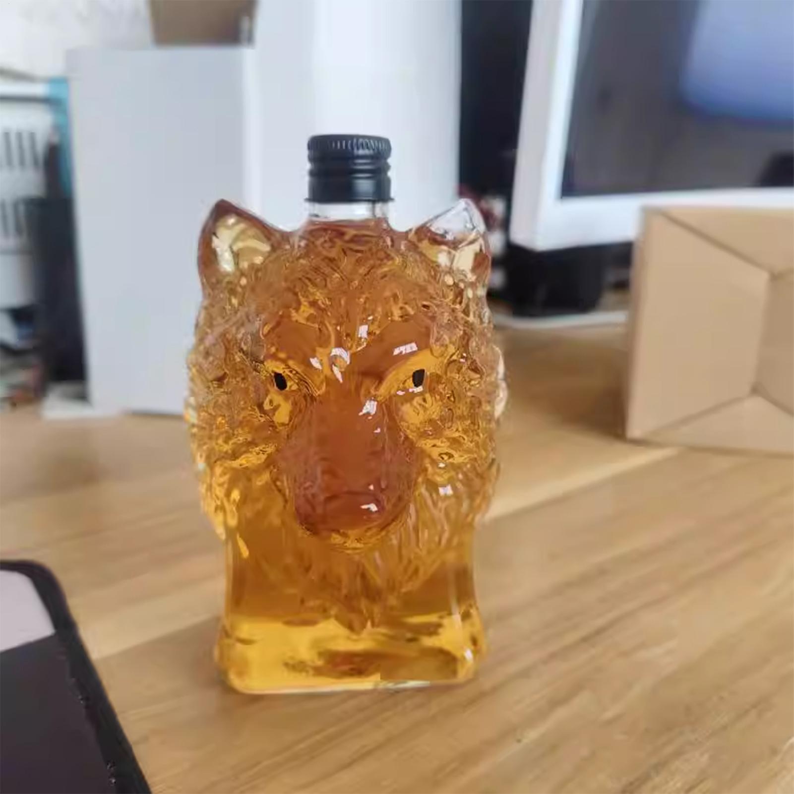 Viski Şişesi Kurt Şeklinde Şar - Collectible Vintage Wine incelemesi ve fiyatı