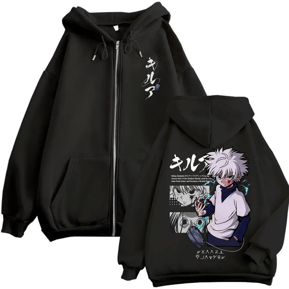 Anime Hunter X Hunter fermuarl - Vintage Zip Hoodie incelemesi ve fiyatı
