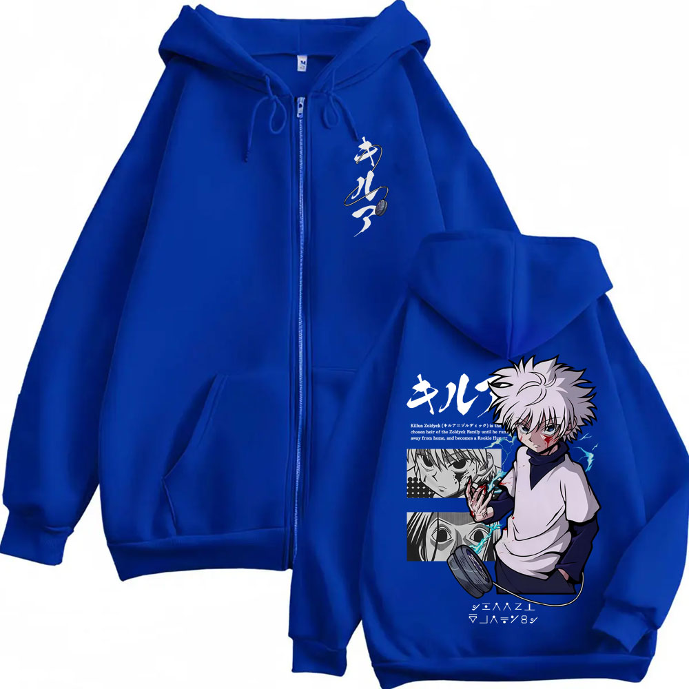 Anime Hunter X Hunter fermuarl - Vintage Zip Hoodie incelemesi ve fiyatı