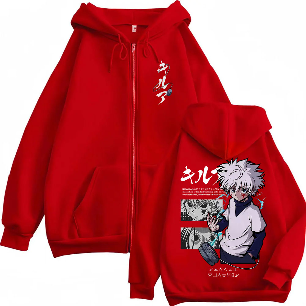 Anime Hunter X Hunter fermuarl - Vintage Zip Hoodie incelemesi ve fiyatı