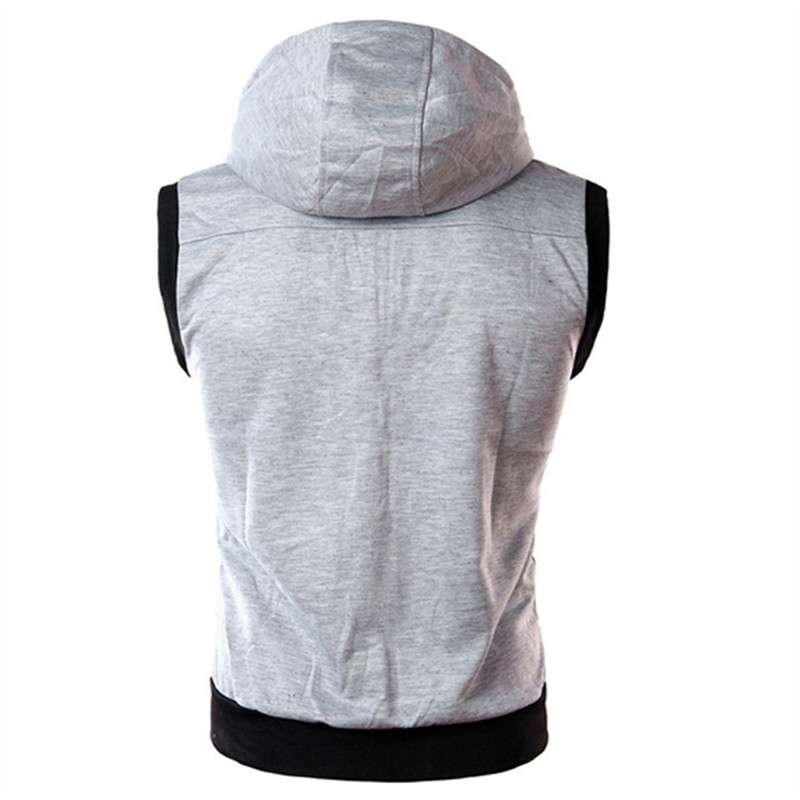 Yeni erkek Kapşonlu Kolsuz Yel - Vintage Zip Hoodie incelemesi ve fiyatı