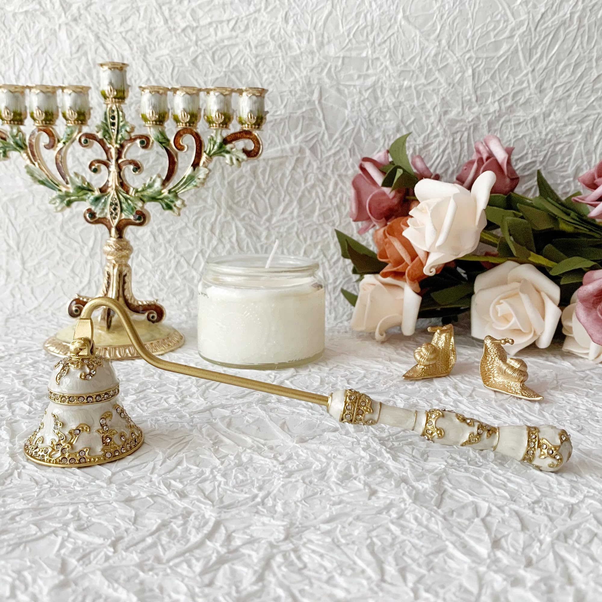 Lüks Menora Mum Söndürücü Çanı - Collectible & Vintage Dolls For Wedding incelemesi ve fiyatı