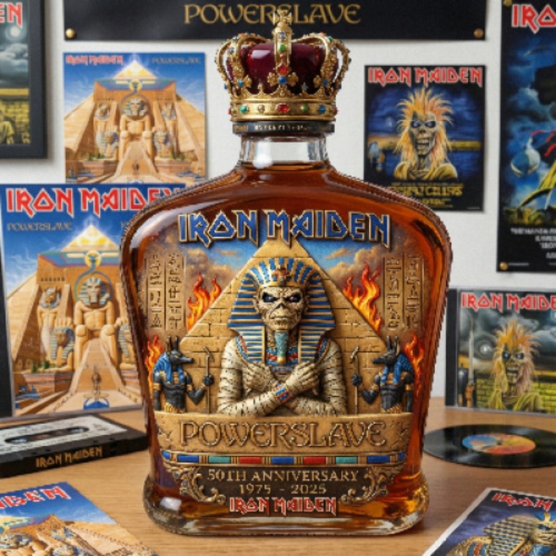 Vintage Rock Temalı Mumya Heyk - Vintage Collectible Liquor Bottles incelemesi ve fiyatı