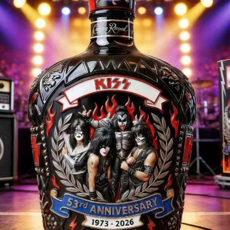 Koleksiyonluk KISS Band Tarzı  - Vintage Collectible Liquor Bottles incelemesi ve fiyatı