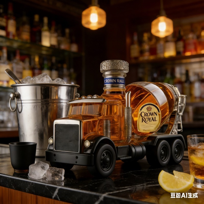 Vintage Kamyon Tasarımlı Cam V - Vintage Collectible Liquor Bottles incelemesi ve fiyatı